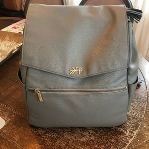 Freshly picked diaper backpack stone